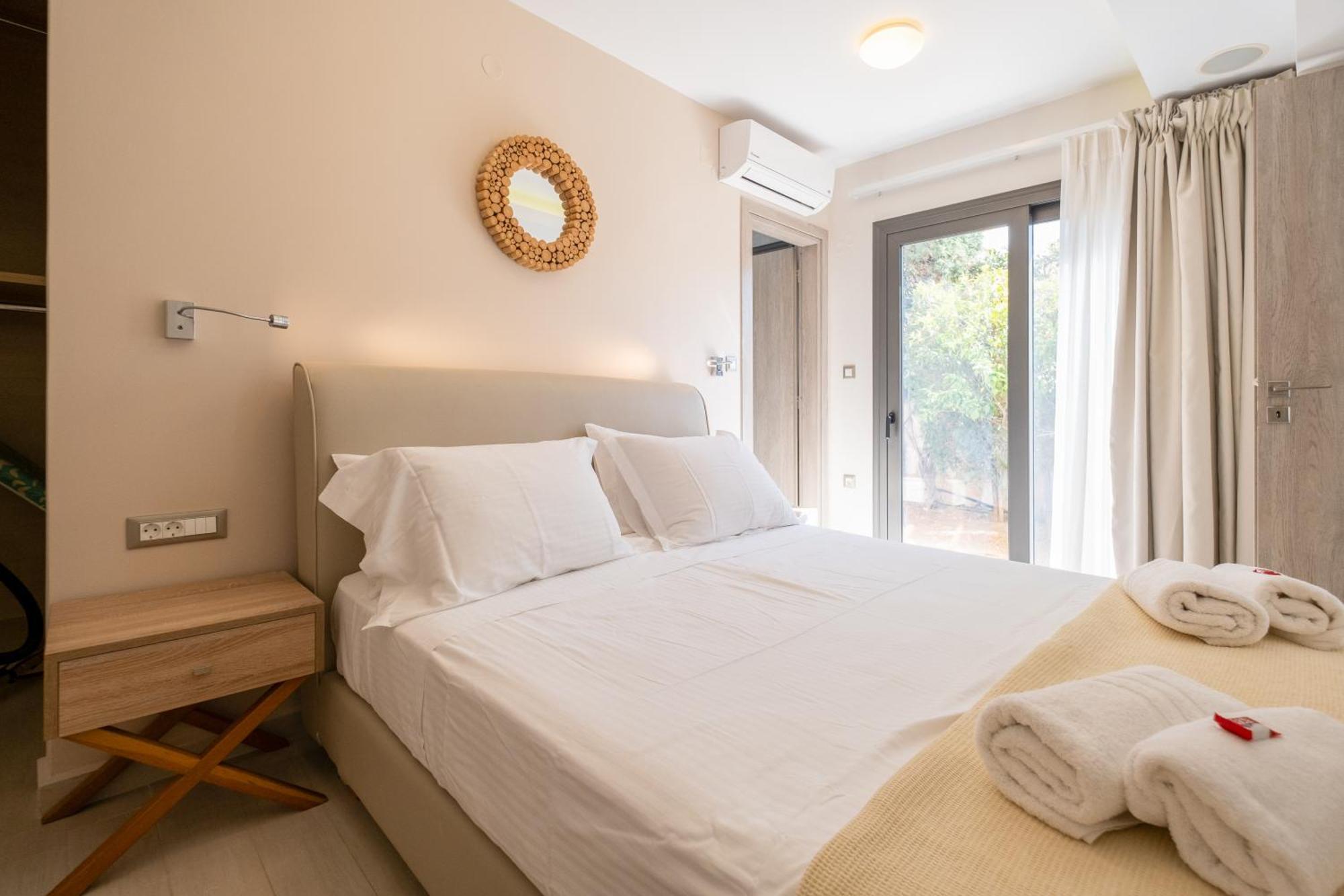 Glaros Casa Verde - Cozy Flat With Garden Near Beach Kato Daratso Exterior photo
