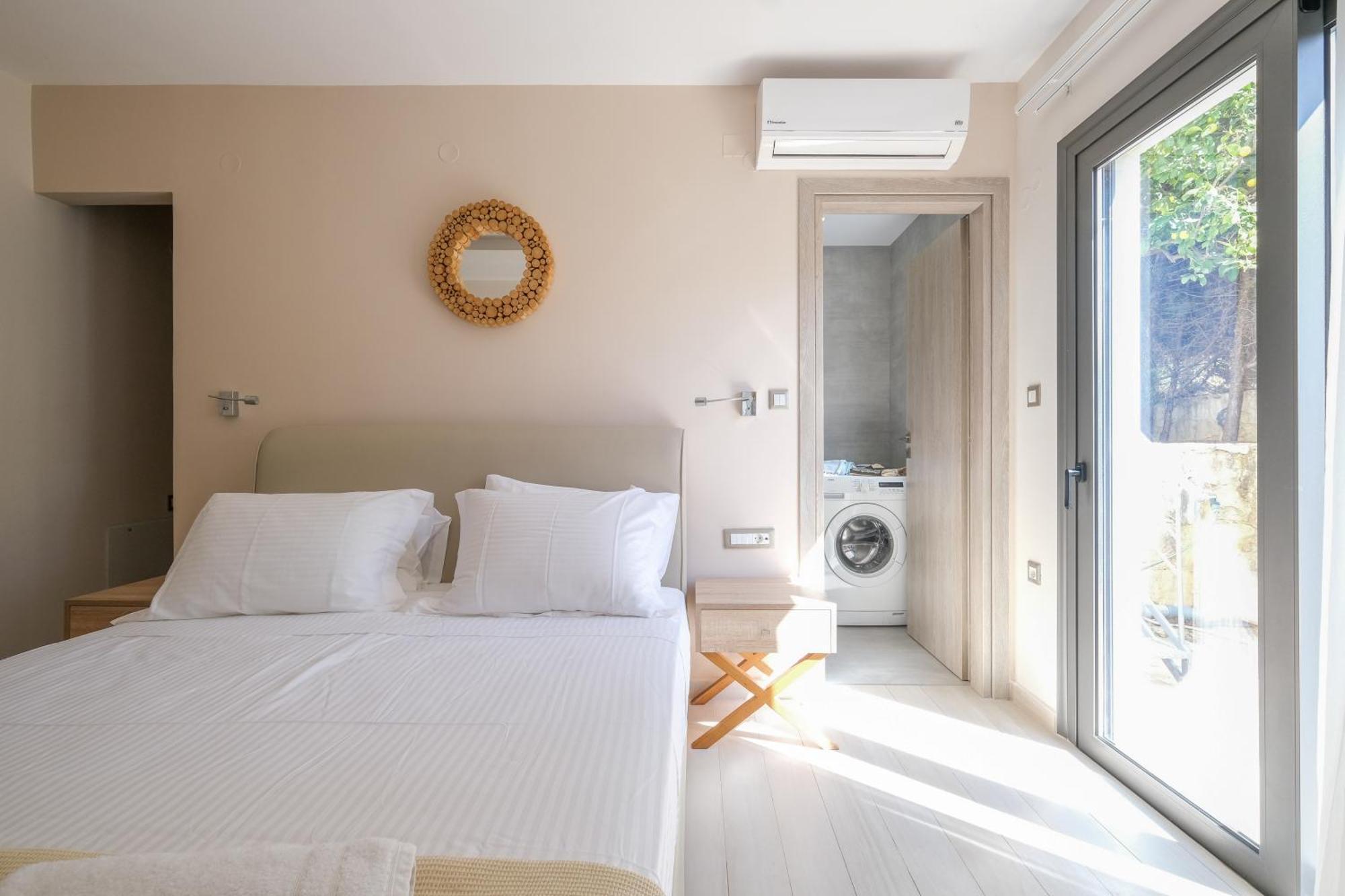 Glaros Casa Verde - Cozy Flat With Garden Near Beach Kato Daratso Exterior photo